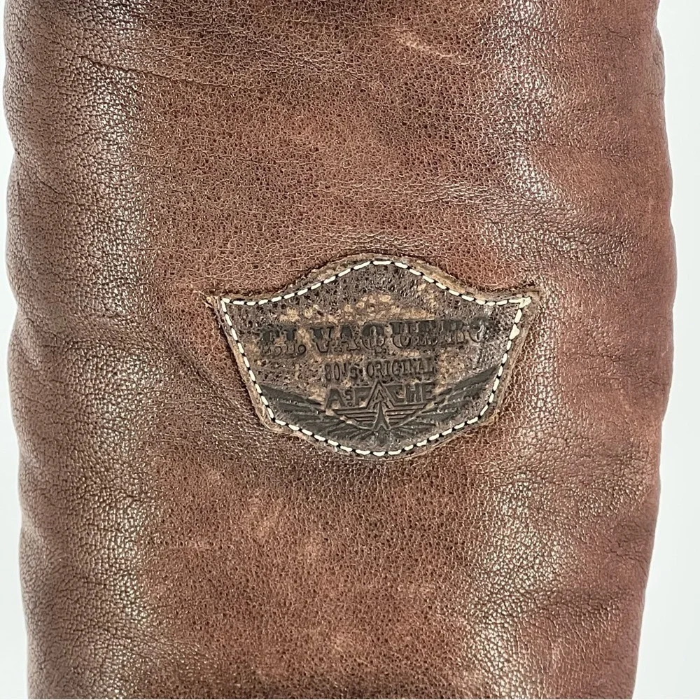 El Vaquero Tuscan Tall Boots 38